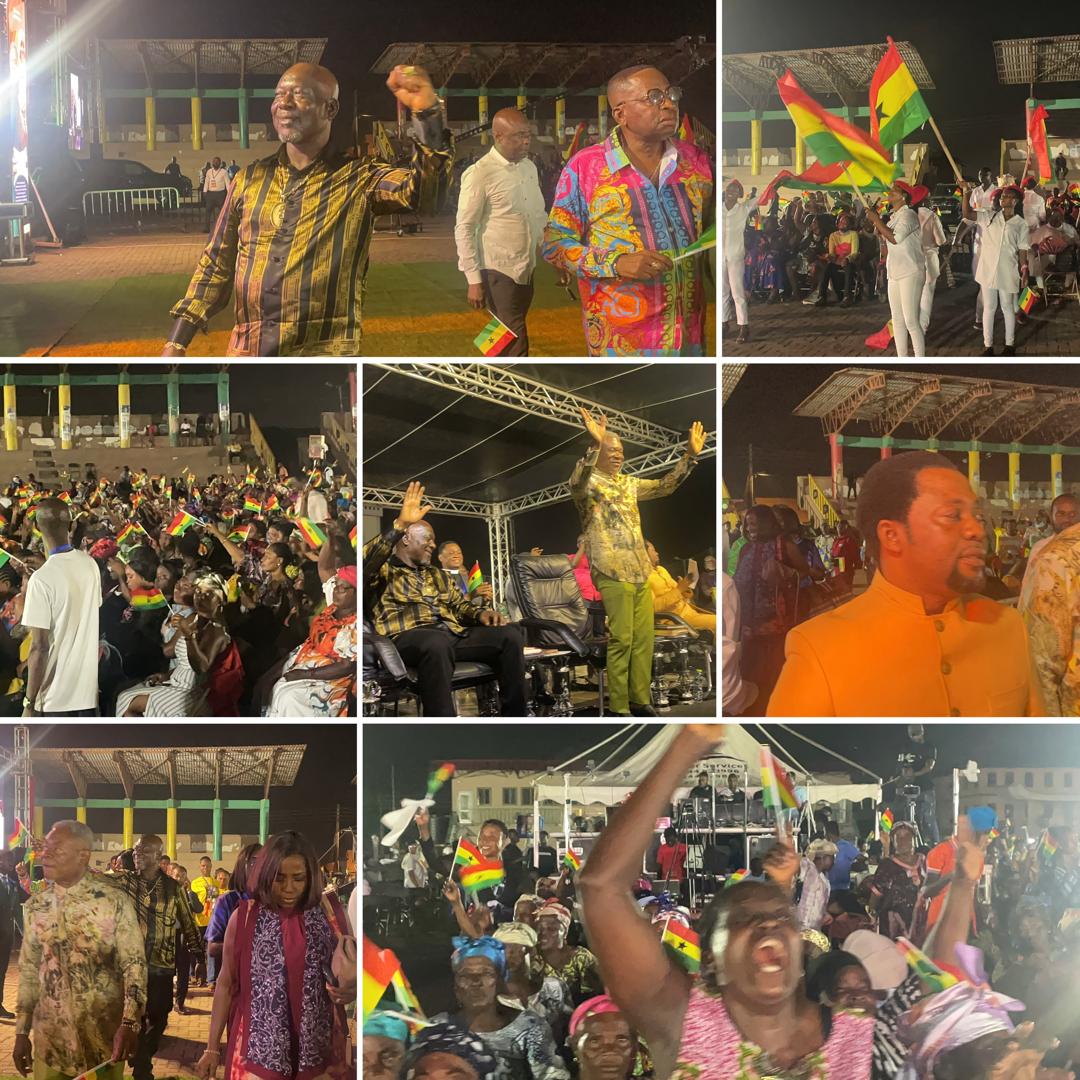 Thousands Flock to Kumasi Jubilee Park for Kofi Job’s Mega Prayer Festival For Ghana