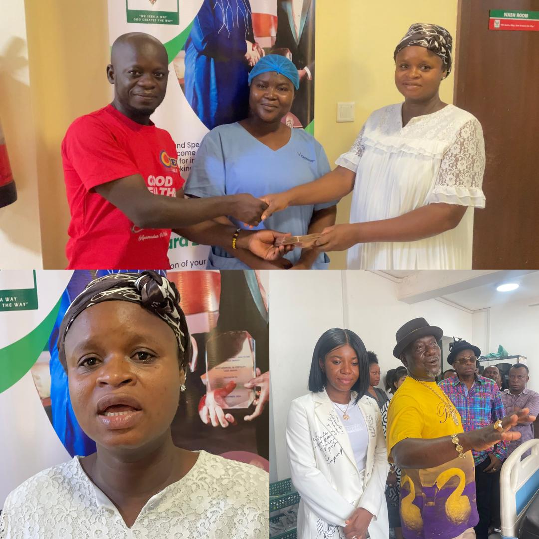 Kofi Job And Wife Esther Gyebi Donates GHC21,000 to Save Premature Twins