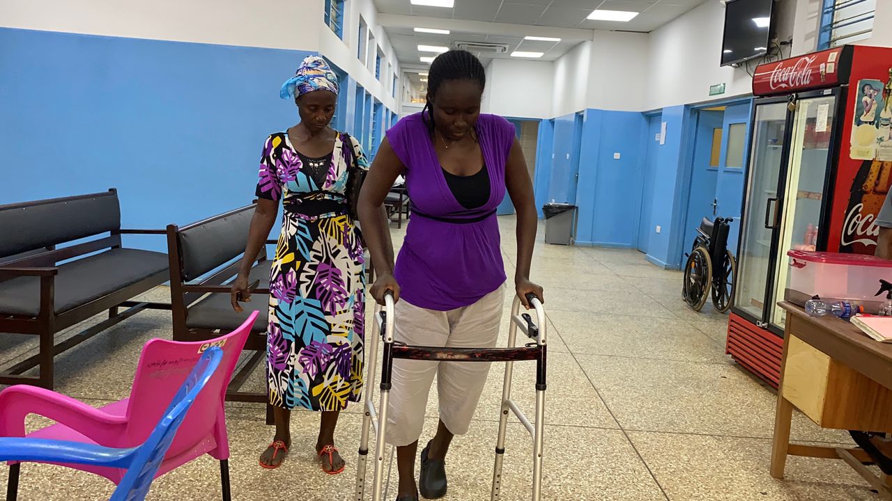 Kofi Job and Wife’s Kindness Help Bedridden Accident Victim Take First Steps Again